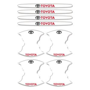 Adesivo Protetor De Maçaneta Porta Carro Toyota Transparente