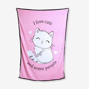 Manta Eu Amo Gatos Zonacriativa