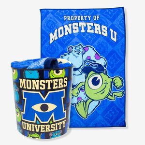 Kit Manta Com Balde Monstros Sa Disney