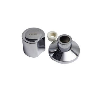 Kit 2 Acabamentos De Metal C40 Para Registro 1-2 E 3-4 Civitt Inox