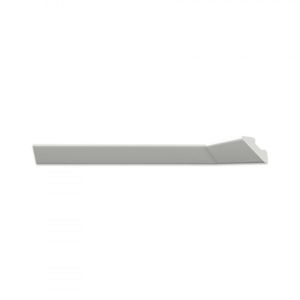 Kit Com 10 Barras Roda Teto Perfil De Poliestireno L45 Homestar 20m Branco