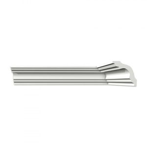 Kit Com 10 Barras Roda Teto Perfil De Poliestireno K80 Homestar 20m Branco