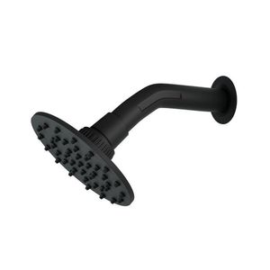 Kit 3 Chuveiros Articulado Redondo Luxo Preto