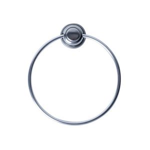 Kit 2 Porta Toalhas Para Banheiro Arco Inox Florença Civitt Cinza