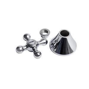 Kit 2 Acabamentos De Metal C52 Para Registro 1-2 E 3-4 Inox