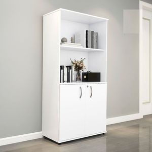 Armario Misto 02 Portas Pivotante Am1600mx-33 Branco
