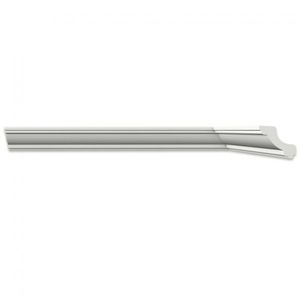 Kit Com 30 Barras Roda Teto Perfil De Poliestireno Jo Homestar 60m Branco