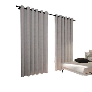 Cortina 100% Blackout 2,60x2,50m Vitalle Nobre Prata