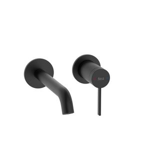 Kit Com 3 Monocomando Para Lavatorio De Parede Ona Matte Black