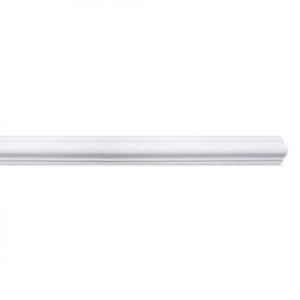 Kit Com 15 Barras Roda Meio Hd Cw10 Perfil De Poliestireno Homestar 30m Branco