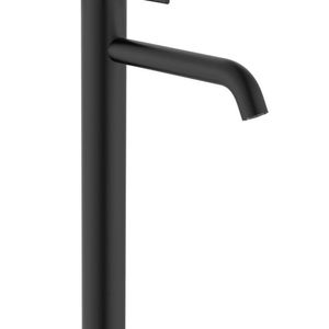 Kit Com 3 Monocomando Para Lavatorio De Mesa Bica Alta Ona Matte Black