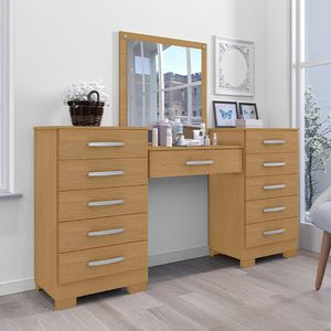 Conjunto Para Quarto De Cômodas E Penteadeira Pétala Naturalle