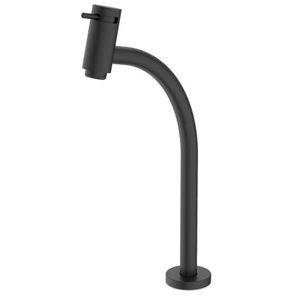 Kit Com 2 Torneira Para Lavatório De Bica Alta Basic Celite Preto Matte