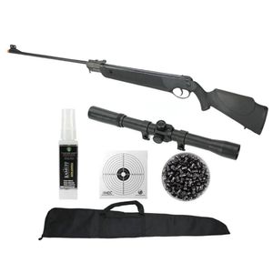 Carabina Pressão Dione Nitro 4g 5,5 Gr55kg Rossi Kit Pro