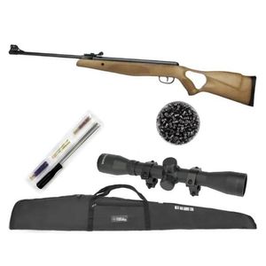 Carabina Pressão Cbc Bam B19-z Nitro 5,5 Luneta Capa Itens