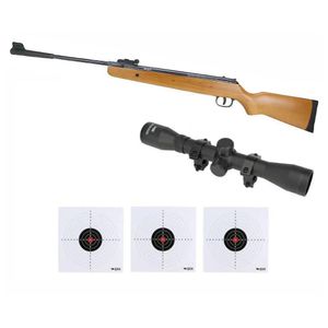 Carabina De Pressão Raptor Ii Gas Ram 70kg 5,5 Luneta Alvos