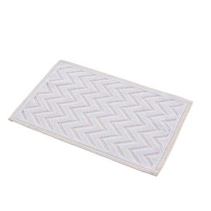 Passadeira Natur 08 Branco 0,50x1,20m - Edantex