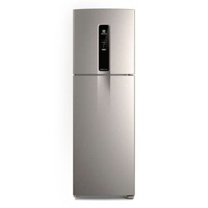 Geladeira Electrolux Duplex Frost Free Inverter 410L Efficient com AutoSense InoxLook IF46S