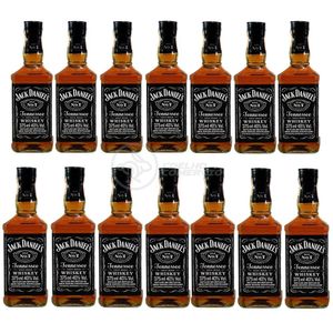 Kit 14 Whisky Jack Daniel's Old No.1 Original 375ml Uísque
