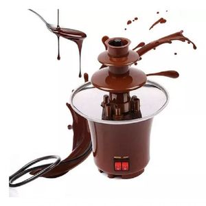 Mini Máquina Chocolate Cascata Fondue Panela Elétrica 60w 220V