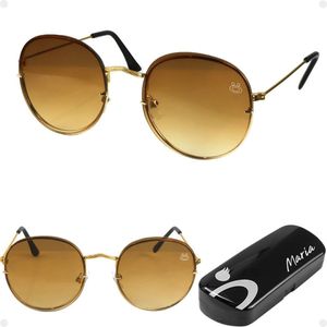 Oculos Sol Feminino Aço Inoxidavel Casual Preto Case
