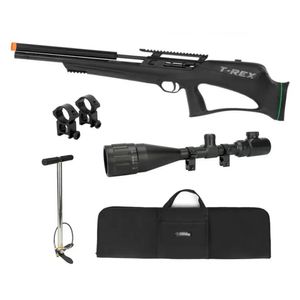 Carabina Pressão Pcp Artemis T-rex Bullpup 4.5 Capa Itens