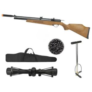 Carabina Pressão Pcp Pr900w G2 5,5 Artemis Luneta Kit