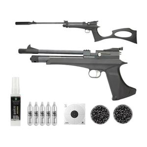 Carabina Pressão Co2 Cp2 Hibrida Artemis 5,5 Itens