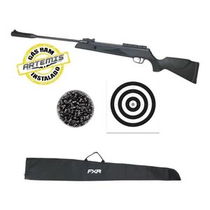 Carabina Pressão Blackhawk 6,0 NitroChumbo Capa Alvos