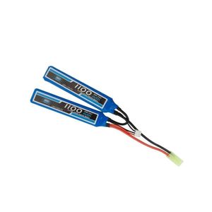 Bateria De Airsoft Lipo 7.4v 2s 1100mah - Leão
