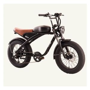 Bicicleta Elétrica Oggi Streetgo 20 S17 Shimano Tourney 7v Cor Preta