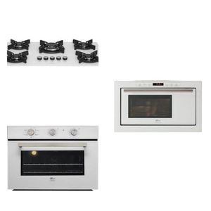 Conjunto Forno 50l 127v , Micro-ondas 25l 127v , Cooktop 5b Tc Linha Infinity Branco