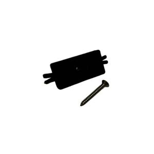 Clip E Parafuso Para Fixação Deck Pct 100 Unidades Preto