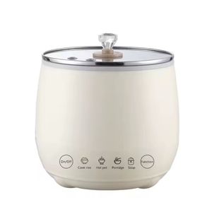 Panela Elétrica De Arroz Caldos Legumes Cerâmica Antiaderente 1,8 L 110V