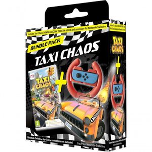 Taxi Chaos Bundle (incluído Volante, Jogo Europeu) - Switch