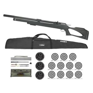 Carabina Pressão Pcp M25 Black 5.5 Kit Limpeza Itens