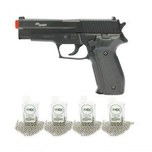 Pistola Pressão P226 Slide Metal 4.5 04 Bbs Aço Cybergun