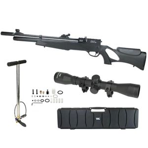 Carabina Pressão Pcp Rossi Dione 5.5 Bomba Luneta Case