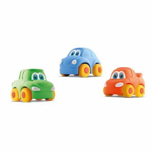 Carrinhos De Vinil - Baby Start Soft - Carros - Silmar Brinquedos
