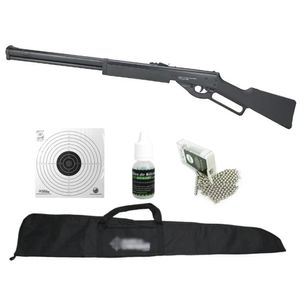 Carabina De Pressão Cowboy Lever Action Black 4.5mm Combo