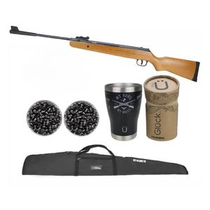 Carabina De Pressão Raptor Ii Gas Ram 70kg 5,5 Copo Itens