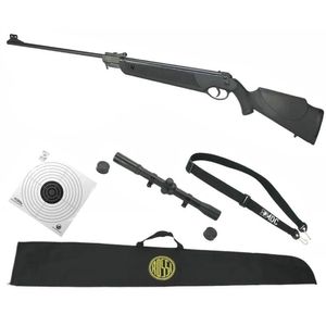 Carabina Pressão Dione 4g 4,5mm- 55kg Instalado Kit Pro