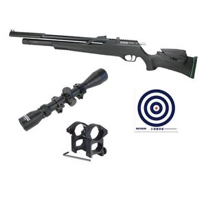 Carabina Pressão Pcp Artemis T-rex 4.5 Luneta 3-9x40 Alvos
