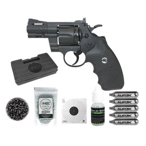 Revólver Pressão Co2 Colt Python 357 Dual Ammo Umarex Kit