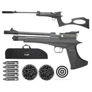 Carabina E Pistola Pressão Co2 Artemis Cp2 Hybrid 4,5Kitpro