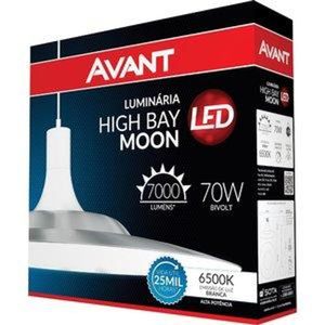 Luminária High Bay Moon E27 70w Branco Frio - Avant
