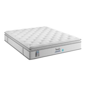Colchão Confort Gel Molas Ensacadas Com Pillow Top Casal Sealy