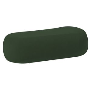 Puff Decorativo Itália 180cm Sala Escritorio Luxo Linho - Amarena Móveis Cor Verde