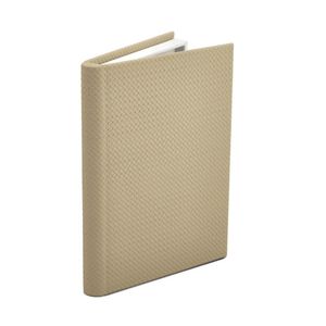 Livro Caixa Em Mdf Com Revestimento Em Pu Off White 23cmx16,5cmx2,5cm