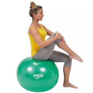 Bola De Pilates 75cm Ahead Sports As1225c Verde
